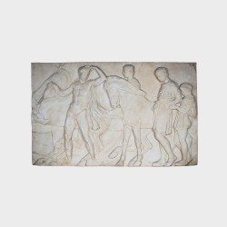 Bas-relief of a big Parthenon
