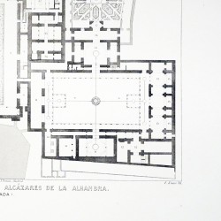General plan of the Alhambra (Granda)