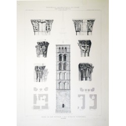 San Esteban Tower and exterior details (Segovia)
