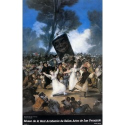 Póster El entierro de la sardina Francisco de Goya