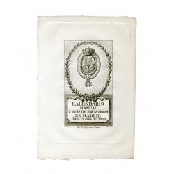 Cover for the Manual Calendar and Outsiders Guide for the year 1816