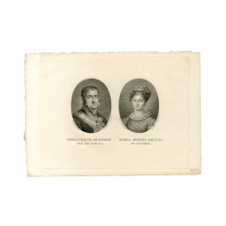 Retrato de Fernando VII y María Josefa Amalia de Sajonia