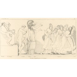 Orestes judged by the Areopagus (The Eumenides. Act V. Plate 27)