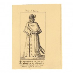 Outfit of the characters of the court of the Catholic King and the governors