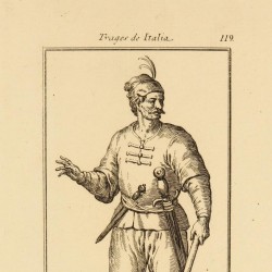 Outfit of a volunteer soldier from the venetian galleys