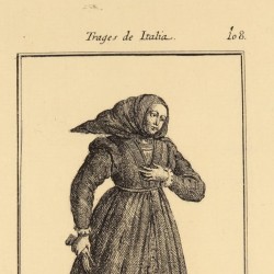 Outfit of the middle state women in Lombardy