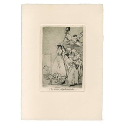 There they go plucked (Caprichos Plate 20)