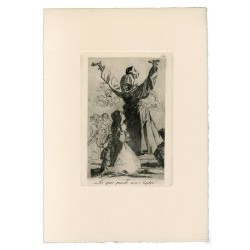 What a tailor can do! (Caprichos Plate 52)