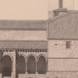 Side facade of the Church of San Lorenzo (Segovia)