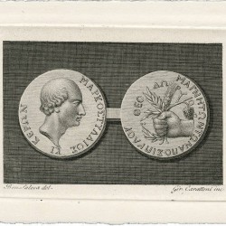 Coin with Cicero portrait