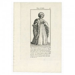Ducal outfit in which women appeared in public in 1303