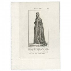 Venetian noble mourning outfit