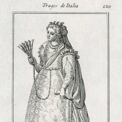 Outfit of Roman noblewoman, married, out of the house