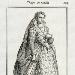 Women's outfit of a merchant from Rome