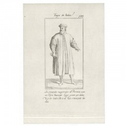 Outfit worn by the chief magistrates of Venice