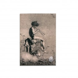 Fortuny's Idyll postcard