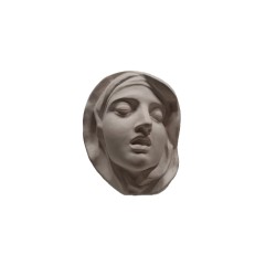 Saint Teresa's death mask