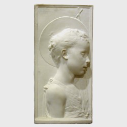 Relief of Saint John as a child