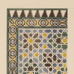 Tiling of the Hall of Ambassadors (Granada)