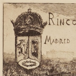 Cover off the series "Rincones de Madrid"