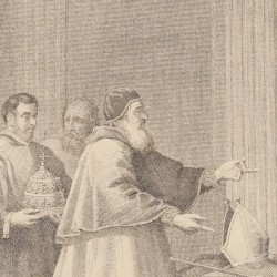 Saint Bruno praying to the Archbishopric of Regio. Picture Nº 24