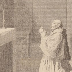 Saint Bruno in prayer. Picture Nº12