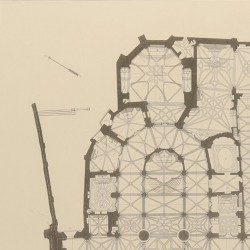 General plan of the Cathedral Church (Burgos)