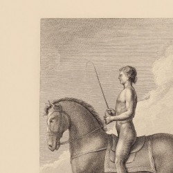 Man on horseback position